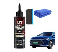 Nettoyant Dégraissant Pour Vitres De Voiture - Éliminateur De Taches De Film Gras Sur Verre Automobile | 150ml Lotion Régénérante pour Éliminer Poussière Peinture Fientes sur Vitres Voiture