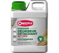 Nettoyant dégrisant détachant dégriseur bois extérieurs 1L NET TROL OWATROL