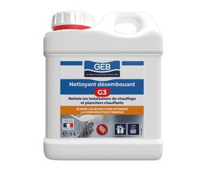 Nettoyant Désembouant G3 GEB pour nettoyer les installations de chauffage 1L