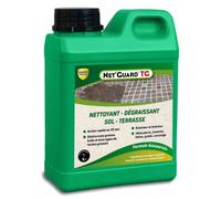 Nettoyant Désincrustant Gras Saletés -Net Guard Tache Grasse -Action 30 Min-Toute Pierre Travertin Marbre-1L-8m2