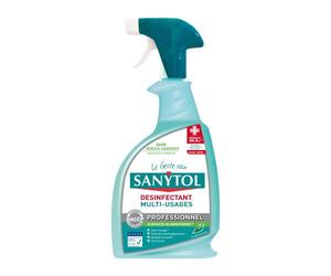 Nettoyant désinfectant antibactériens multi-surfaces Sanytol Professionnel - Spray 750 ml