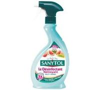 Nettoyant désinfectant multi-surfaces SANYTOL Pamplemousse 500 ml au pistolet sans javel