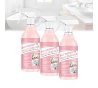 Nettoyant détachant puissant pour salle de bain, nettoyant multi-surfaces multifonction pour salle de bain, porcelaine, détachant rapide, parfum frais (Peach3PCS)