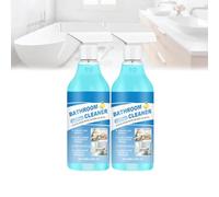 Nettoyant détachant puissant pour salle de bain, nettoyant multi-surfaces multifonction pour salle de bain, porcelaine, détachant rapide, parfum frais (Lemon2PCS)