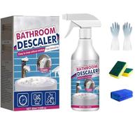 Nettoyant détartrant en mousse pour salle de bain, spray nettoyant tout usage, nettoyant pour salle de bain, verre, évier, toilettes, baignoire (1)