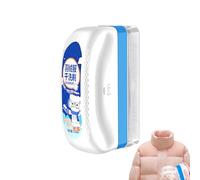 Nettoyant Doudoune Et Veste En Duvet - Produit Portable Avec Brosse - Détachant Taches d'Huile Doudoune 110 ml - pour Chaussures Blanches en Coton Polyester Lin Laine Chemise Pantalon Voyage École