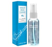 Nettoyant doux pour pinceaux de maquillage - Spray démaquillant pour pinceaux de maquillage | Spray de nettoyage pour pinceaux de maquillage pour peaux sensibles - Nettoyant efficace pour pinceaux de