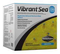 Nettoyant eau aquarium Seachem Vibrant Sea Blanc 23 kg