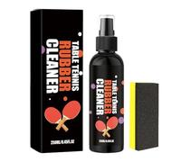 Nettoyant en caoutchouc pour tennis de table - Lingette en spray à séchage rapide, agent d'entretien de 250 ml avec action rapide, équipement de sport, accessoire d'entretien, outil de restauration
