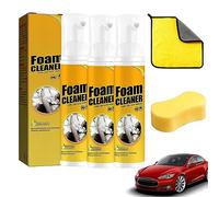 Nettoyant en Mousse All Around Master, Nettoyant en Mousse Polyvalent, Nettoyant en Mousse Multifonctionnel pour Voiture, Détachant Puissant pour Voiture (100ML, 3pièces)