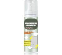 Nettoyant en mousse pour moustiquaire sans démontage, nettoyant pour moustiquaire pour élimination de la poussière et du tartre, nettoyage des vitres pour élimination puissante des taches d'huile