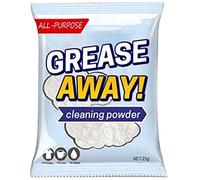 Nettoyant en poudre Grease Away, poudre de nettoyage multifonctionnelle, détergent pour évier de cuisine à domicile 25g / sac (25, 1)