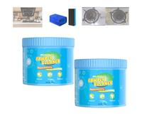 Nettoyant en poudre multi-usages puissant pour la cuisine, dégraissant multi-usages pour la cuisine, nettoyant en poudre puissant pour la maison (2PCS)