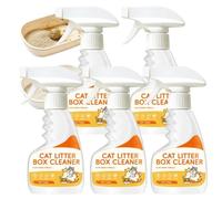 Nettoyant en profondeur pour litière pour chat non toxique, désodorisant pour litière pour chat de force professionnelle, désodorisant pour litière I/itter sans parfum (5 pièces)