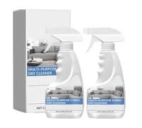 Nettoyant et détachant pour canapés, Spray nettoyant professionnel pour canapés en cuir et ravive l'éclat, Spray nettoyant pour tapis, en profondeur pour (2 pièce)