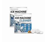 Nettoyant et detartrant pour machine a glacons - Lot de 24 pastilles nettoyantes pour machine a glacons et refrigerateur(24 pieces )