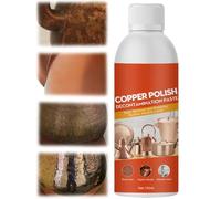 Nettoyant et lustrant pour laiton, Spray nettoyant et lustrant pour cuivre pour casseroles et poêles, Convient au laiton, au cuivre et à l'inox