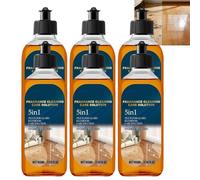 Nettoyant et lustrant pour sols polyvalent 5 en 1, nettoyant puissant multi-surfaces pour les taches tenaces, concentré nettoyant pour sols 5 en 1 avec détachant double action nettoyant (6PCS)