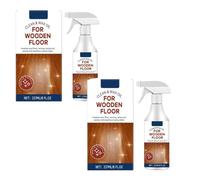 Nettoyant et lustrant professionnel pour parquets - Nettoie en profondeur, cire et protège les parquets et les sols stratifiés pour une brillance longue durée, flacon de 237 ml