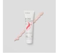 HelloBody ROSE EFFECT Crème nettoyante visage 100 ml - Gel nettoyant équilibrant pour un teint matifié - Élimine délicatement les impuretés et les cellules mortes - Argile rose