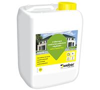 Nettoyant Façades contres les pollutions végétales, traitement curatif et préventif, prêt à l'emploi, 5L, Végétal Stop, WEBER
