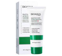 Nettoyant facial à l'acide salicylique Traitement de l'acné Hydratation Contrôle de l'huile Soins du visage Mousse nettoyante pour le visage