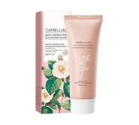 Nettoyant Facial Hydratant, Gel Nettoyant Purifiant Visage Avec l'Extrait de Fleur de Camellia Sinensis, Mousse Nettoyante Pour Le Visage, Pour Nettoyer les Pores en Profondeur et Hydrater la Peau