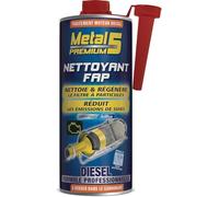 Nettoyant FAP Diesel - 1L - Metal 5 Premium - Traitement alliant une combinaison d’additifs pour éviter l’encrassement des FAP et facilite la régénération des FAP
