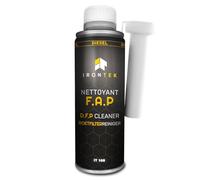 Nettoyant FAP Diesel 375ml - IRONTEK | IT105 | sans Démontage | Extinction Voyant Moteur | Solution Anti-colmatage | Curatif & Préventif