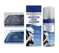 Nettoyant Film d'Huile pour Vitres de Voiture | Spray Anti-Buée Rapide Multi-Usages 10 cl - Nettoyant Revêtement Pare-brise - Pour intérieur, pare-brise, pneus, bateau, moto, camping-car et camion
