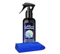Nettoyant Film Gras pour Vitre de Voiture - Spray 100ml Décapant Film Gras Pare-brise Voiture | Accessoire De Nettoyage Automobile Pour Phare Pare-Brise Moto Camion Camping-Car Meuble