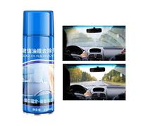 Nettoyant Film Gras Vitre Voiture | Éliminateur De Film Gras Multifonction Avec Éponge Et Serviette | Spray Mousse 450ml Sans Traces Pour Véhicule Utilitaire Minivan Camping-Car