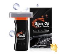 Nettoyant Film Gras Vitres Voiture - 100g Imperméable À La Pluie Accessoires De Détail Automobile - Dégraissant Film D'Huile Automobile Pour Vitre De Voiture - Pour Sécurité Conduite