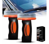 Nettoyant Film OléOfuge Pour Pare-Brise Et Vitres De Voiture,Nettoyant éMulsionné Vitres,éPonge Nettoyante Pour Pare-Brise,Brosse De Nettoyage Film OléOfuge Automobile(B)