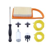 Nettoyant for Filtre à air Compatible avec Les modèles BR600, BR550 et BR500, Outil de réglage carburateur Poire d'amorçage Conduite Carburant