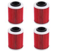 Nettoyant for Filtre à Huile de Moto Compatible avec GTI GTS 900 500 570 600 900 1000 420956123 420956120(4pcs)