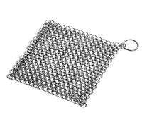 Nettoyant for fonte 20,3 x 20,3 cm en acier inoxydable 316L de qualité supérieure for poêles en fonte, poêles pré-assaisonnées, fours hollandais, gaufriers, grattoir en fonte…/167