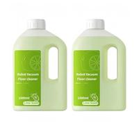 Nettoyant For Sol Parfum Citron 1L, Compatible Avec ECOVACS DEEBOT T30 Pro OmniT30S COMBO/T30S/X2 COMBO/X1 TURBO/X2/T20 /T10 OMNI Aspirateur(2pcs)