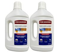Nettoyant For Sols 1 Litre Compatible Avec HOOVER HW Series Aspirateurs Secs Et Humides, Les Aspirateurs Série HG Avec Fonction De Nettoyage, Parfum D'agrumes(2 pcs)