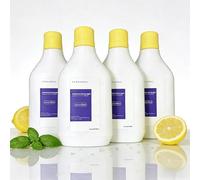 Nettoyant for Sols, 4 Bouteille 930ml Liquide de Nettoyage Parfumé Citron Basilic, Formule à Séchage Rapide, Compatible avec Narwal Freo/S20/S30 Pro Adapté à Tous les Sols