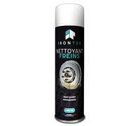 Nettoyant Freins 600 mL - IRONTEK | IT294 | Dégraissant Professionnel en aérosol | Jet Puissant Séchage Rapide | Élimine Graisse Suie Poussières | Auto Moto | fabriqué en France