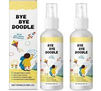 Nettoyant graffiti, Détachant mural, Spray nettoyant mural à action rapide, Liquide nettoyant multi-surfaces, Sûr et non toxique, Enlève les crayons, stylos, feutres et aquarelles