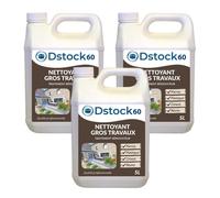 Nettoyant gros travaux - 5L - Traitement rénovateur multi-surfaces décapant pierres plastique ciment résine