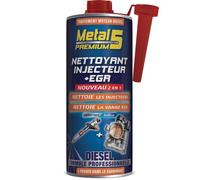 Nettoyant Injecteur + EGR Diesel - 1L - Metal 5 Premium - Nettoie et Élimine les dépôts dans l’ensemble du système d’Alimentation en