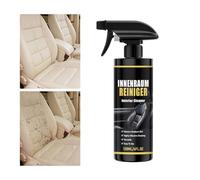 Nettoyant intérieur automobile - 120 ml - Agent d'entretien d'ameublement - Spray nettoyant pour tableau de bord, siège en cuir, verre, volant, console centrale, maison