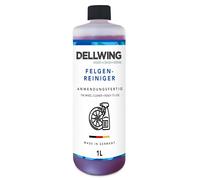 Nettoyant jantes Dellwing 1 l, prêt à l’emploi, alcalin, sans acide, pour jantes vernies, élimine poussière de frein, huile, saletés routières, lavage extérieur voiture, fabriqué en Allemagne