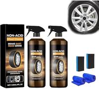 Nettoyant jantes, puissant et polyvalent, antirouille, polissage et rénovation rapides, pour une brillance instantanée des jantes sales.