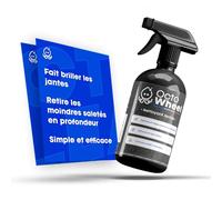 Nettoyant Jantes voiture et moto - 500ml - Nettoyage et dégraissage en profondeur, rénove et fait Briller, Produit prêt à l'emploi sans brosse- Octowheel - Entretien tout type de jante dont alu