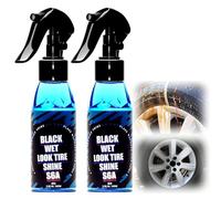 Nettoyant Jantes Voiture, Nettoyant Jantes Hard, Wheels Nettoyant Roues et Pneus, Décontaminant Rapide Pour la Remise à Neuf des Roues et L'élimination des Salissures (2)