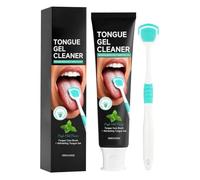 Nettoyant Langue Gel Kit Restaurateur Soin Buccal Apaisant | Gel Confort Langue Irritée Maison Bureau Salle De Bains Douche Camping Affaires Vacances Après Repas Nuit